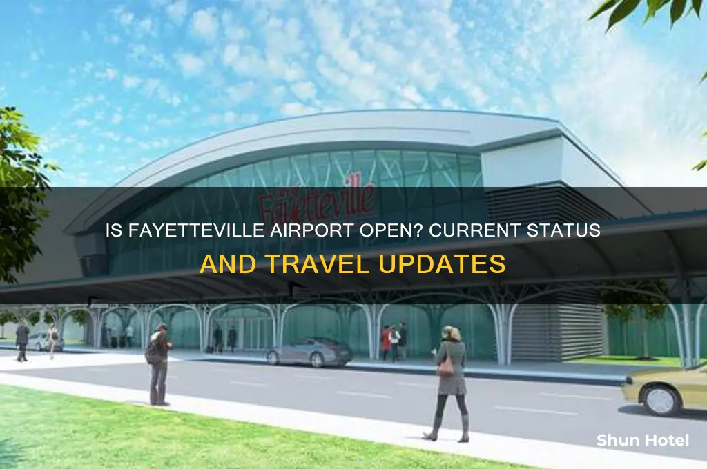 is fayetteville airport open