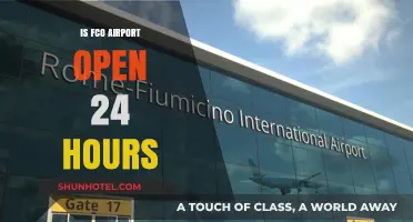 Is FCO Airport Open 24/7? A Comprehensive Guide for Travelers