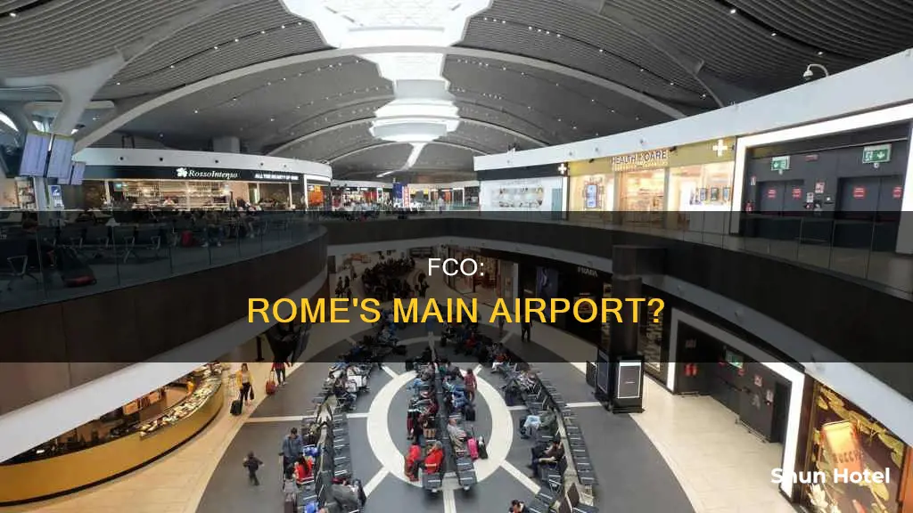 is fco the main rome airport