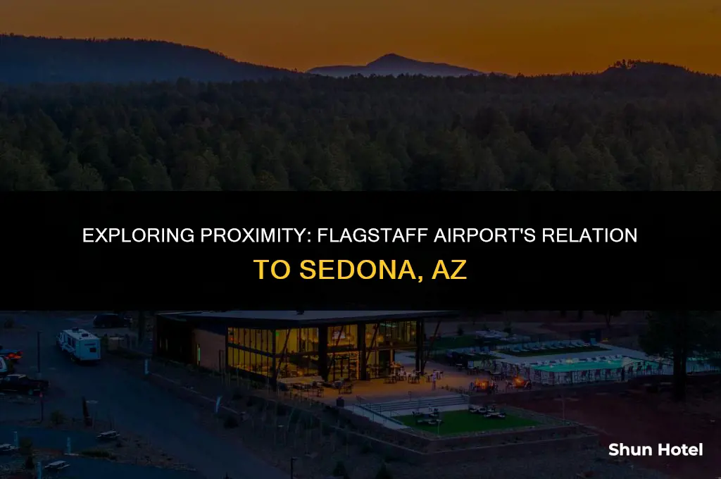 is flagstaff airport closest one to sedona az