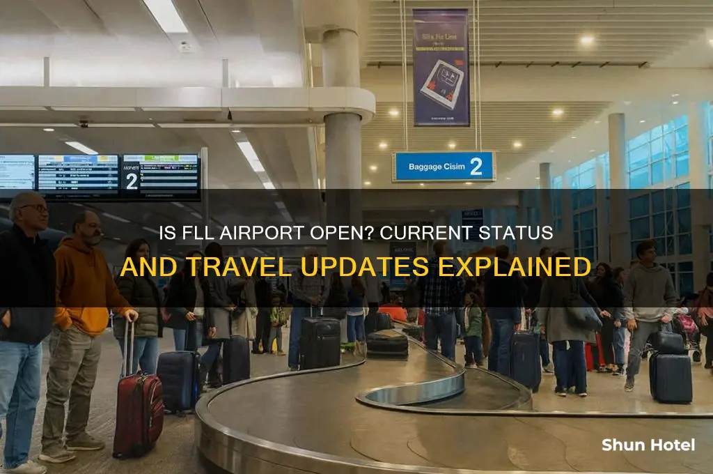 is fll airport is open