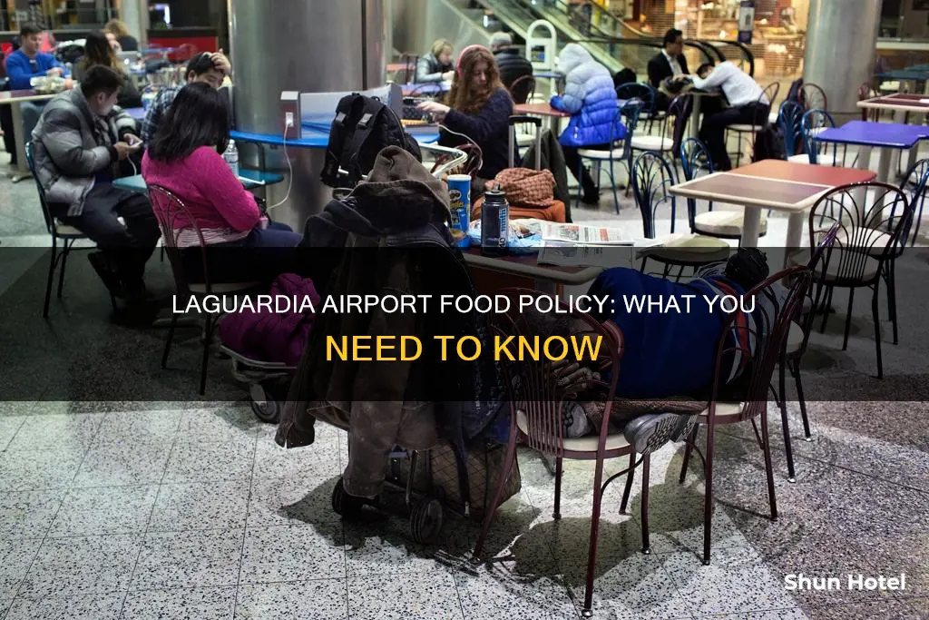is food allowed at laguardia airport