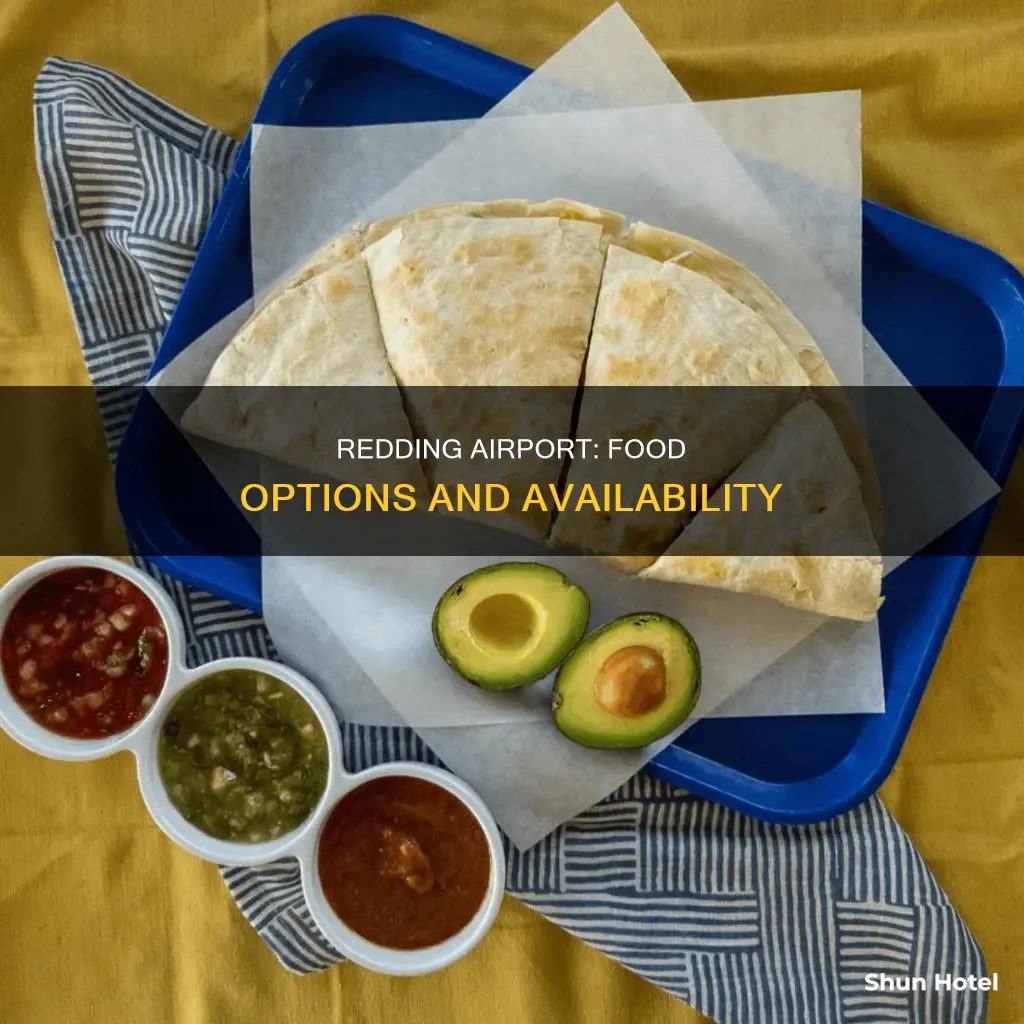 is food at the redding airport