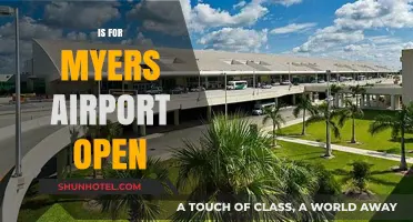 Is Myers Airport Open? Current Status and Operational Updates