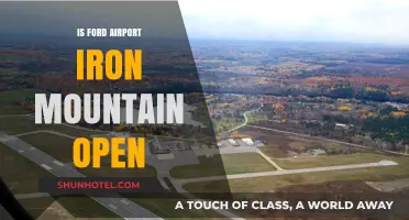 Is Ford Airport Iron Mountain Open? Current Status and Updates