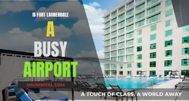 Fort Lauderdale Airport: A Busy Travel Hub?