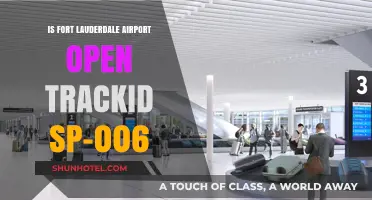 Is Fort Lauderdale Airport Open? TrackID SP-006 Explained