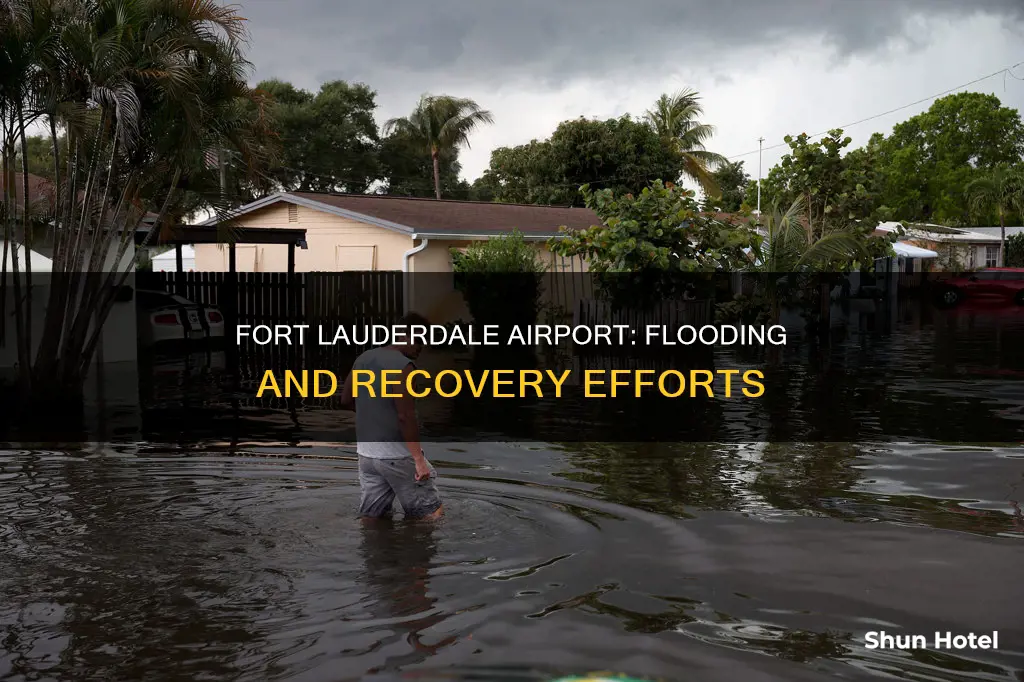 is fort lauderdale airport still flooded