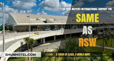 Is Fort Myers International Airport the Same as RS?