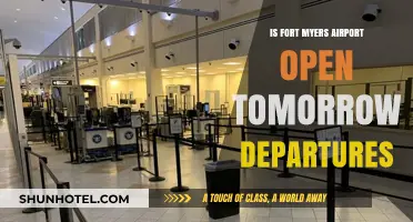 Fort Myers Airport Tomorrow: Departure Status and Updates