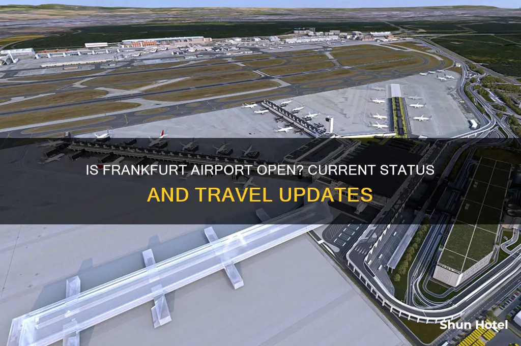 is frankfurt airport open