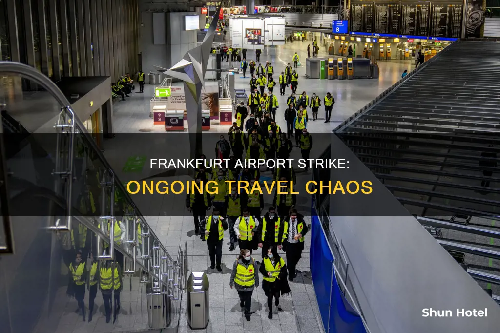 is frankfurt airport still on strike