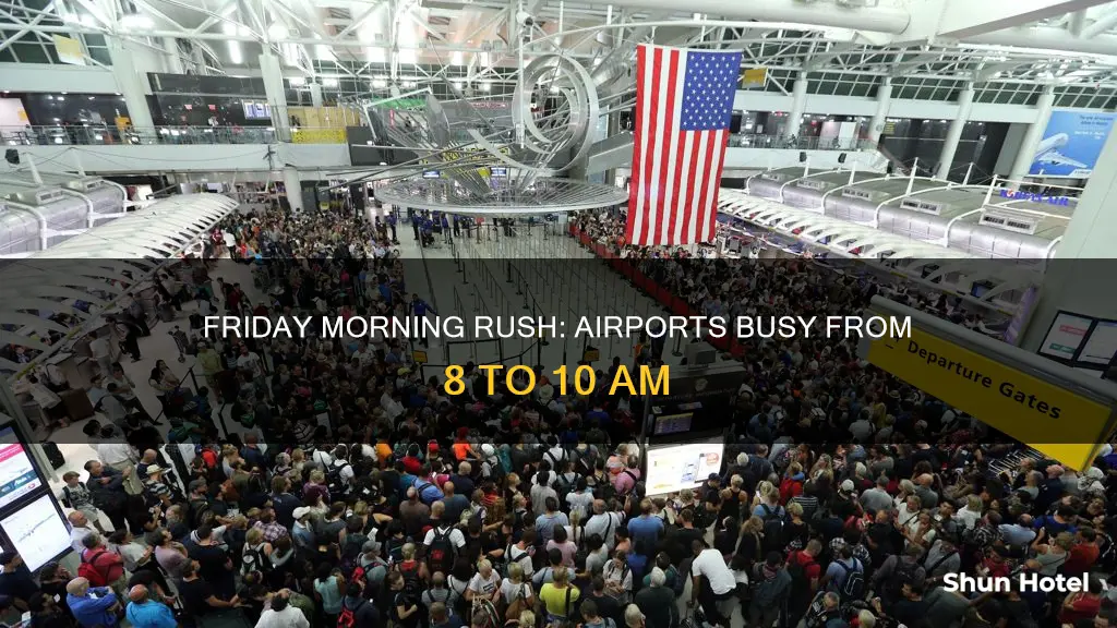 is friday morning busy at airport