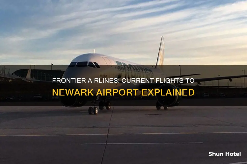 is frontier already flying to newar airport