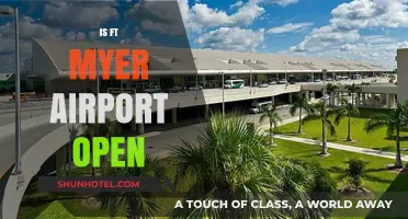 Is Ft Myer Airport Open? Current Status and Updates