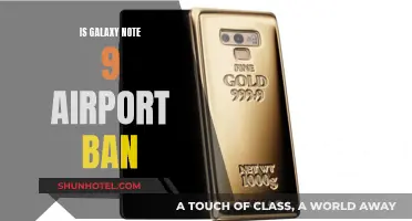 Galaxy Note 9: Airport Ban and Security Concerns