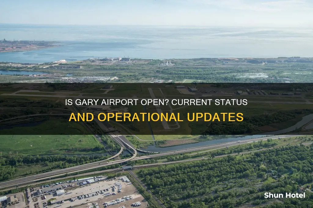 is gary airport open