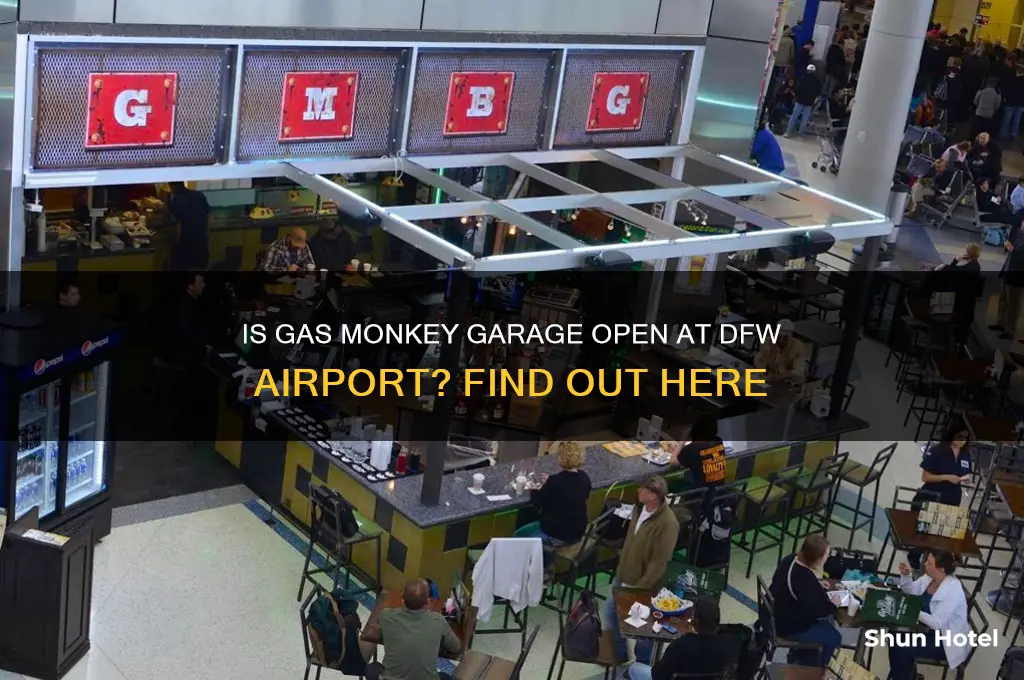 is gas monkey at dfw open airport
