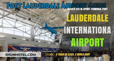 Is Gate G11 in Spirit Terminal at Fort Lauderdale Airport?