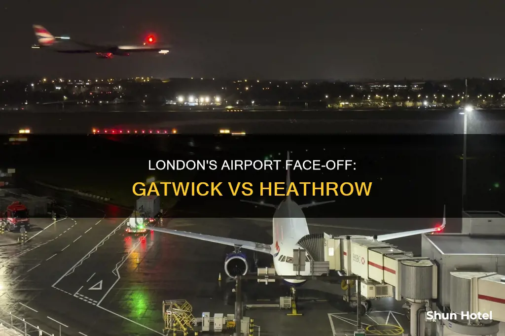 is gatwick airport bigger than heathrow