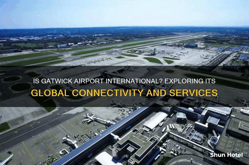 is gatwick airport international