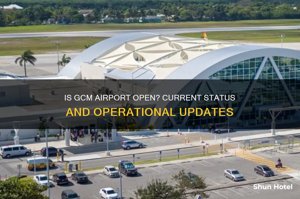 is gcm airport open