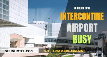Is Houston's Bush Airport Busy?