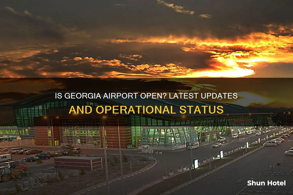 is georgia airport open