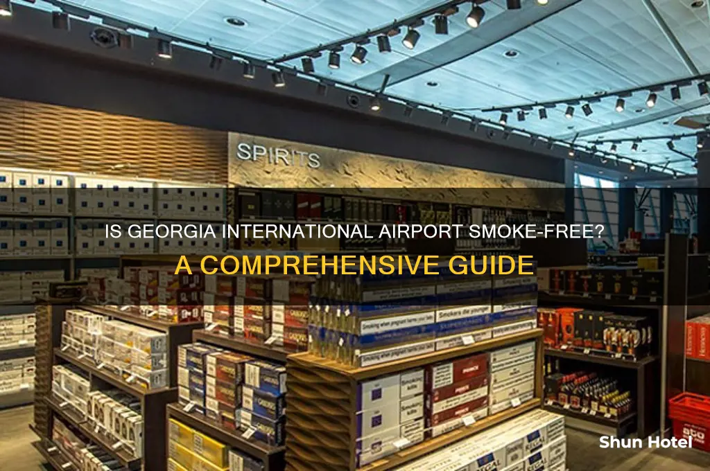 is georgia international airport smoke free