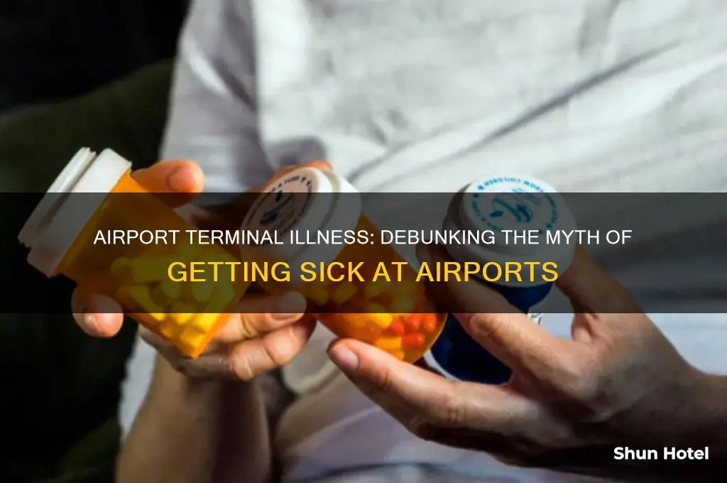 is getting sick at airport terminal illness