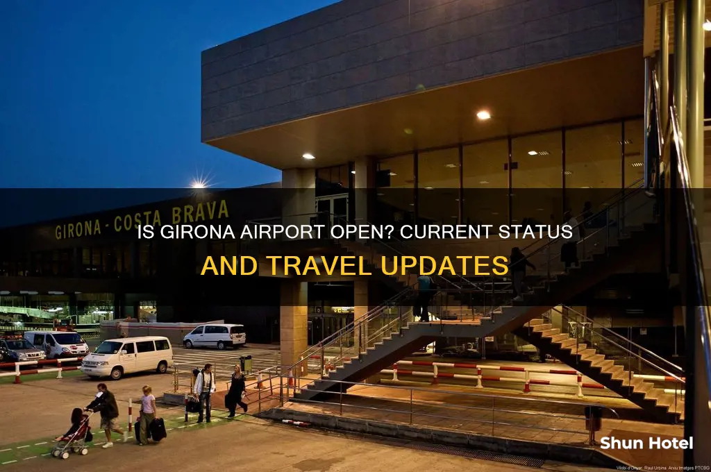 is girona airport open
