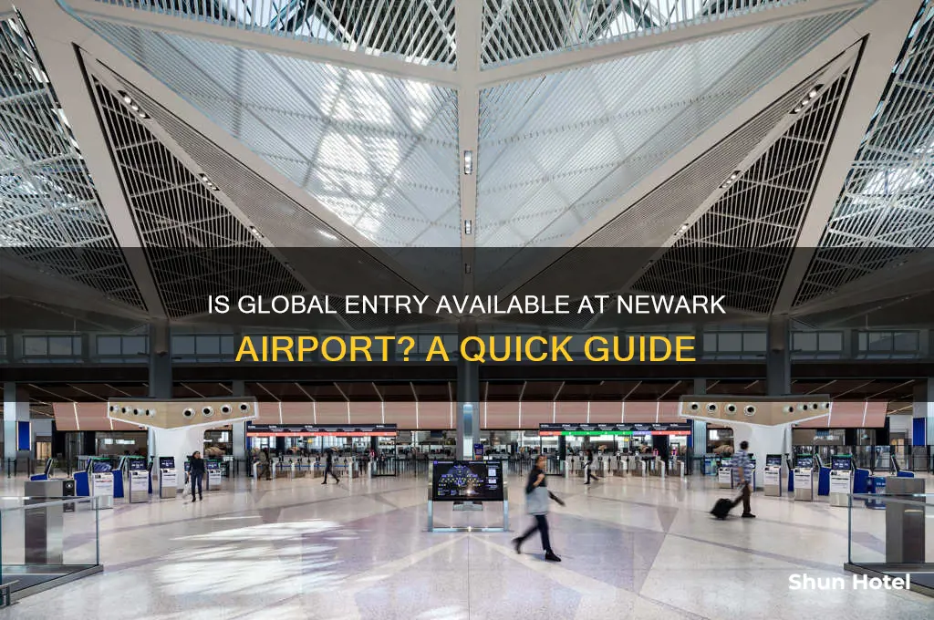 is global entry open at newark airport