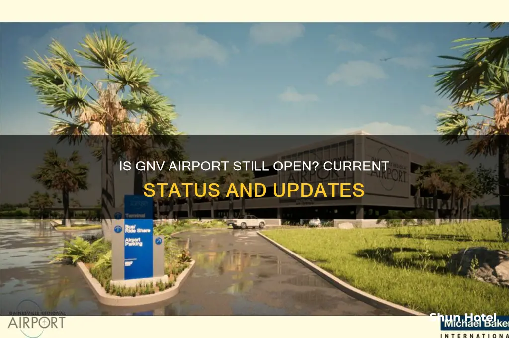is gnv airport still open