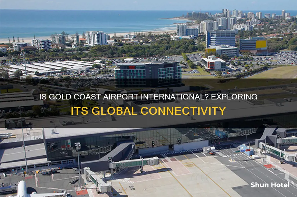 is gold coast airport international