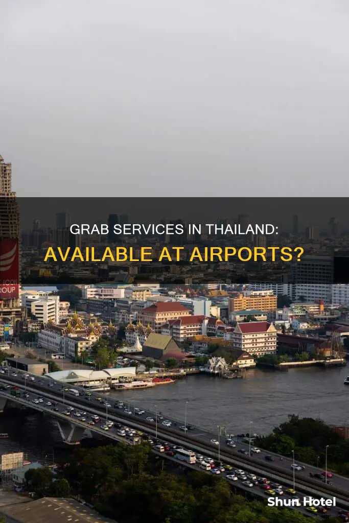 is grab available in thailand airport