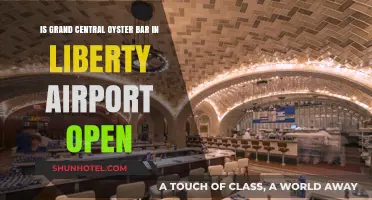 Is Grand Central Oyster Bar Open at Liberty Airport?