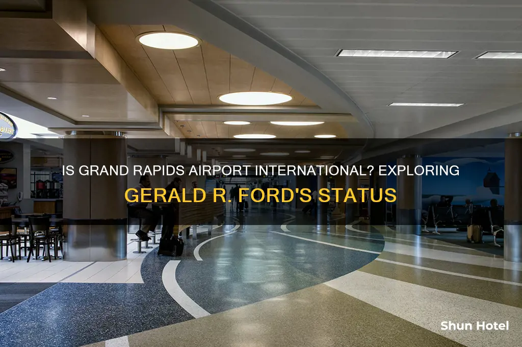 is grand rapids airport international