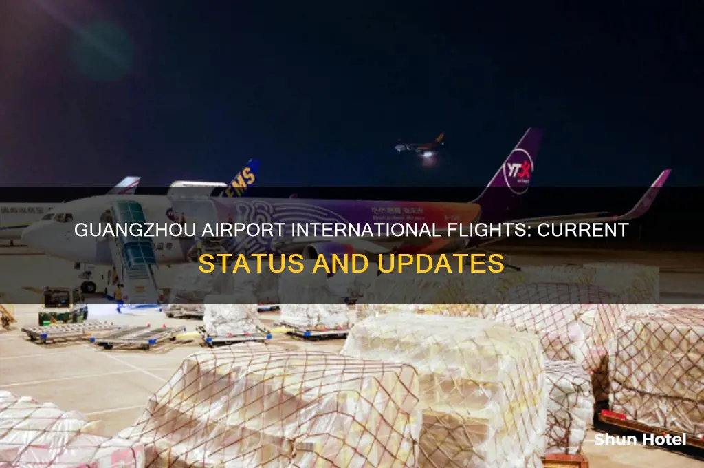 is guangzhou airport open for international flights