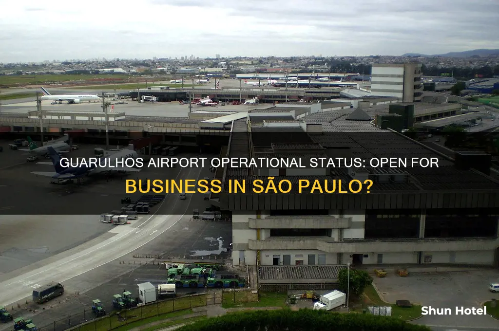 is guarulhos airport in sao paulo open for business