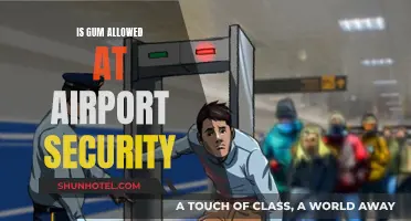 Gum and Airport Security: What's Allowed?