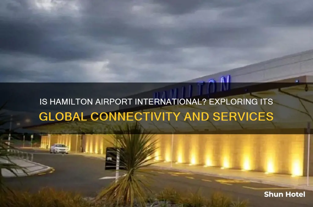 is hamilton airport international