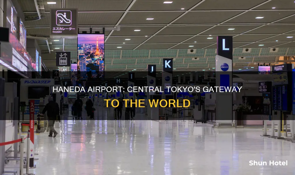 is haneda airport in central toyko