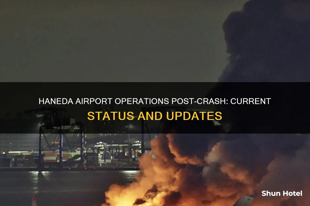 is haneda airport open after crash
