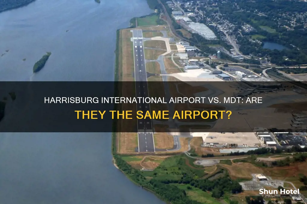 is harrisburg international airport mdtthe same airport