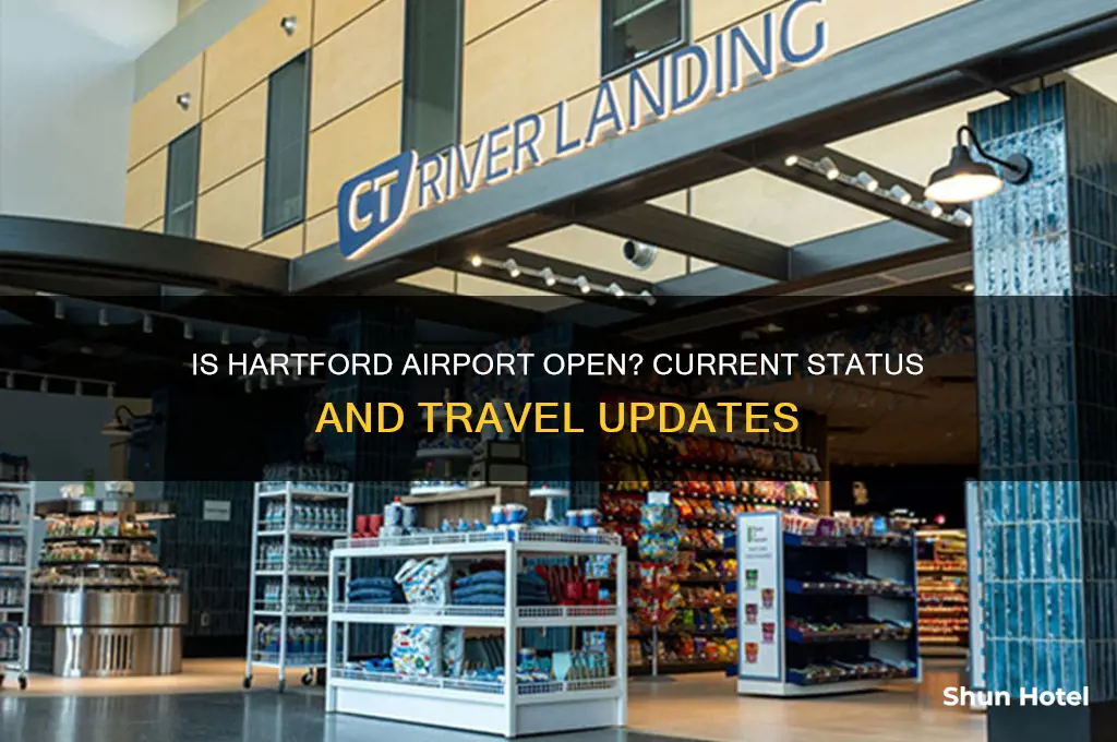 is hartford airport open