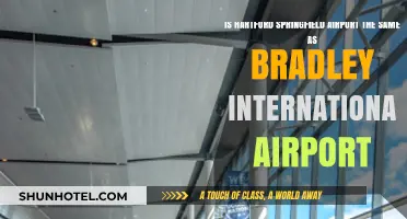 Are Hartford Springfield Airport and Bradley International Airport the Same?