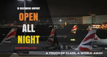 Is Heathrow Airport Open 24/7? Night Operations Explained