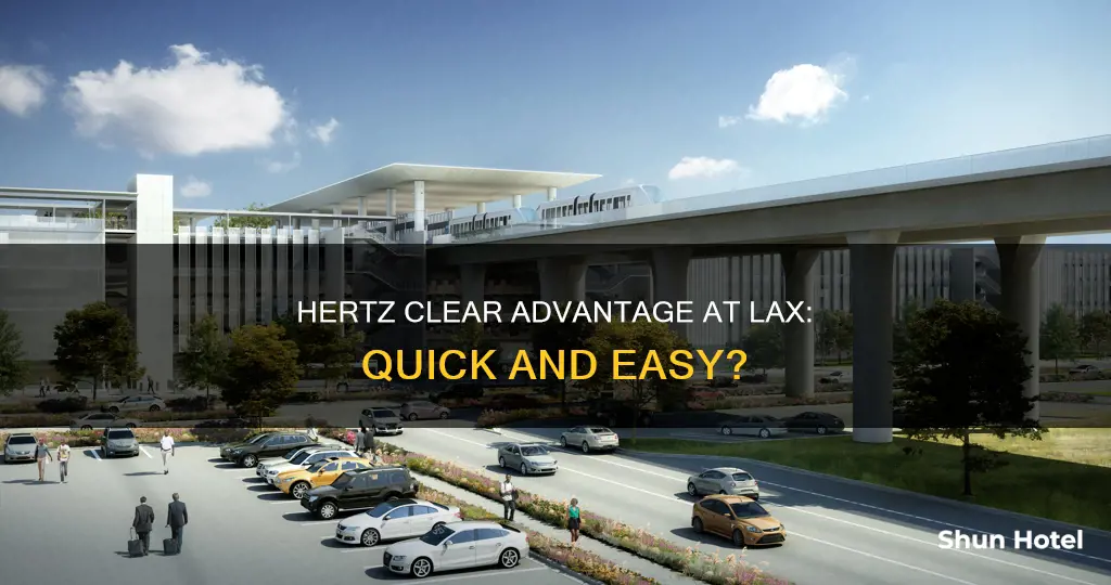 is hertz clear at lax airport
