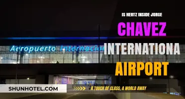 Is Hertz Car Rental Located Inside Jorge Chavez Airport?