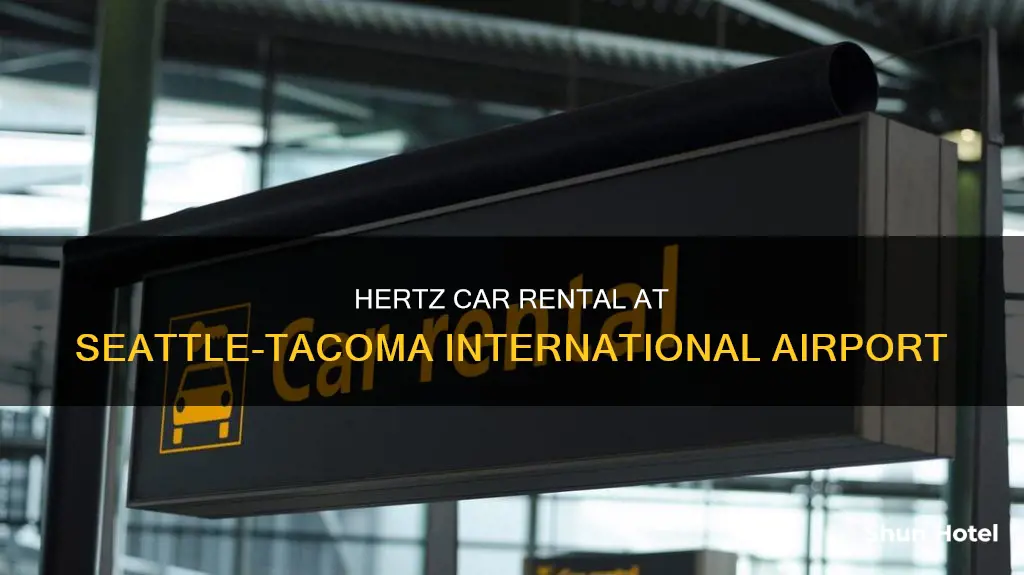 is hertz seatac on airport property